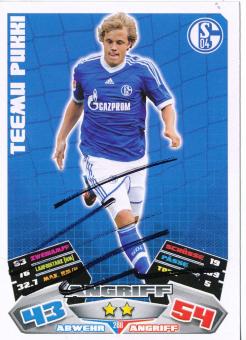 Teemu Pukki   FC Schalke 04    2012/2013 Match Attax Card orig. signiert 