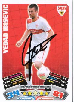 Vedad Ibisevic  VFB Stuttgart   2012/2013 Match Attax Card orig. signiert 