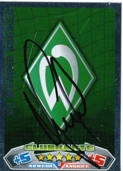 SV Werder Bremen   2012/2013 Match Attax Card orig. signiert 