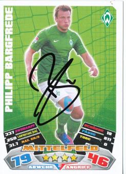 Philipp Bargfrede  SV Werder Bremen   2012/2013 Match Attax Card orig. signiert 