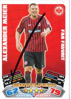 Alexander Meier  Eintracht Frankfurt   2012/2013 Match Attax Card orig. signiert 