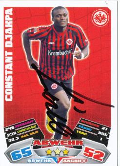 Constant Djakpa  Eintracht Frankfurt   2012/2013 Match Attax Card orig. signiert 