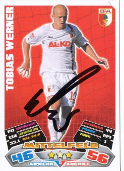 Tobias Werner  FC Augsburg   2012/2013 Match Attax Card orig. signiert 