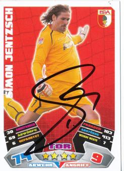 Simon Jentzsch  FC Augsburg   2012/2013 Match Attax Card orig. signiert 