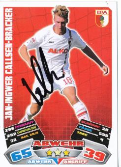 Jan Ingwer Callsen Bracker  FC Augsburg   2012/2013 Match Attax Card orig. signiert 