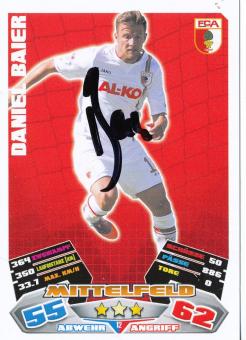 Daniel Baier  FC Augsburg   2012/2013 Match Attax Card orig. signiert 