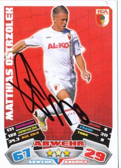 Matthias Ostrzolek  FC Augsburg   2012/2013 Match Attax Card orig. signiert 