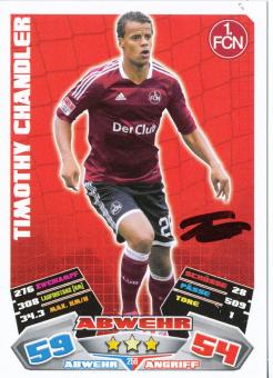 Timothy Chandler  FC Nürnberg   2012/2013 Match Attax Card orig. signiert 