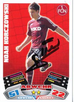 Noah Korczowski  FC Nürnberg   2012/2013 Match Attax Card orig. signiert 