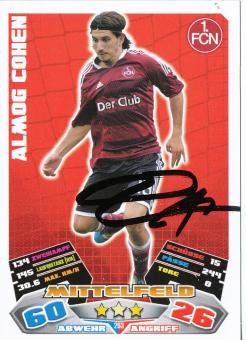 Almog Cohen  FC Nürnberg   2012/2013 Match Attax Card orig. signiert 
