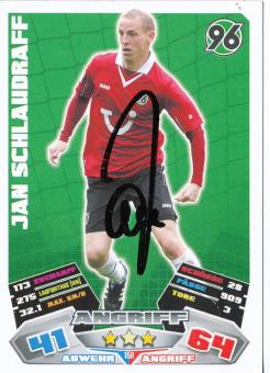 Jan Schlaudraff  Hannover 96   2012/2013 Match Attax Card orig. signiert 