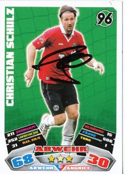 Christian Schulz  Hannover 96   2012/2013 Match Attax Card orig. signiert 