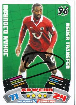 Johan Djourou  Hannover 96   2012/2013 Match Attax Card orig. signiert 