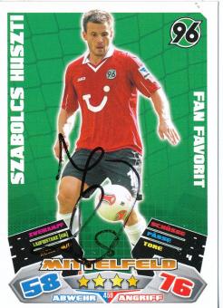 Szabolcs Huszti  Hannover 96   2012/2013 Match Attax Card orig. signiert 