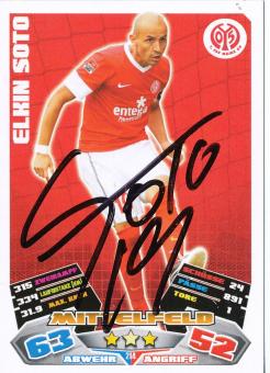 Elkin Soto  FSV Mainz 05   2012/2013 Match Attax Card orig. signiert 