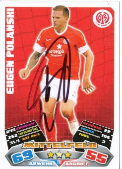 Eugen Polanski  FSV Mainz 05   2012/2013 Match Attax Card orig. signiert 