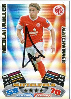 Nicolai Müller  FSV Mainz 05   2012/2013 Match Attax Card orig. signiert 