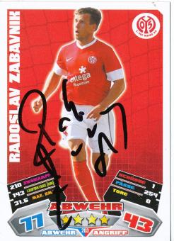 Radoslav Zabavnik  FSV Mainz 05   2012/2013 Match Attax Card orig. signiert 