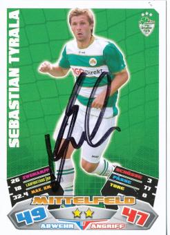 Sebastian Tyrala  SpVgg Greuther Fürth  2012/2013 Match Attax Card orig. signiert 