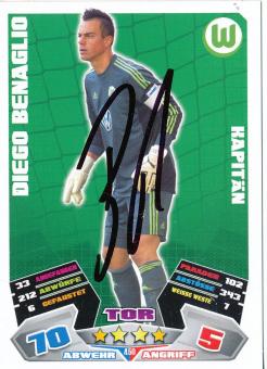 Diego Benaglio  VFL Wolfsburg  2012/2013 Match Attax Card orig. signiert 