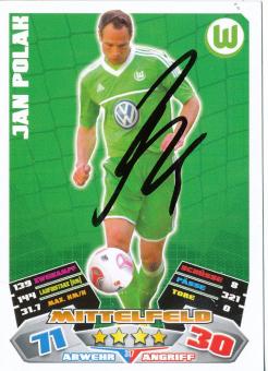 Jan Polak   VFL Wolfsburg  2012/2013 Match Attax Card orig. signiert 