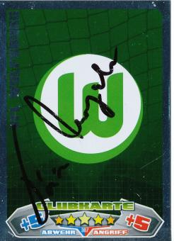 VFL Wolfsburg  2012/2013 Match Attax Card orig. signiert 