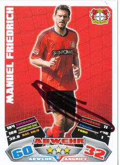 Manuel Friedrich  Bayer 04 Leverkusen  2012/2013 Match Attax Card orig. signiert 