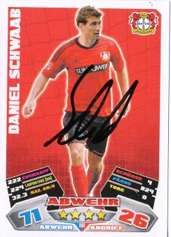 Daniel Schwab  Bayer 04 Leverkusen  2012/2013 Match Attax Card orig. signiert 