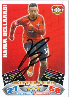 Karim Bellarabi  Bayer 04 Leverkusen  2012/2013 Match Attax Card orig. signiert 