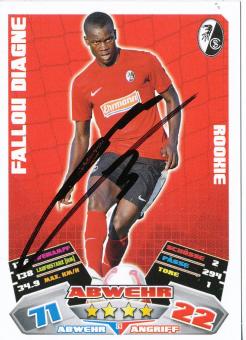 Fallou Diagne  SC Freiburg  2012/2013 Match Attax Card orig. signiert 