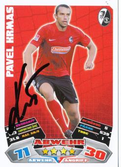Pavel Krmas  SC Freiburg  2012/2013 Match Attax Card orig. signiert 