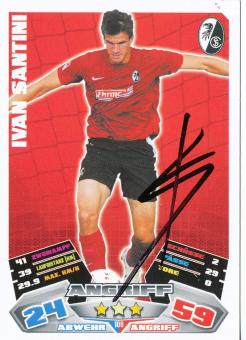 Ivan Santini  SC Freiburg  2012/2013 Match Attax Card orig. signiert 