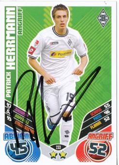 Patrick Herrmann  Borussia Mönchengladbach  2011/2012 Match Attax Card orig. signiert 