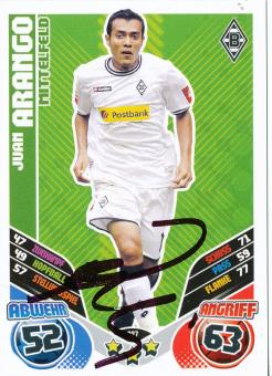Juan Arango  Borussia Mönchengladbach  2011/2012 Match Attax Card orig. signiert 