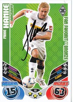 Mike Hanke  Borussia Mönchengladbach  2011/2012 Match Attax Card orig. signiert 