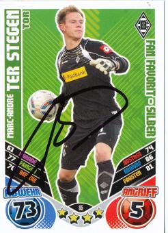 Marc Andre Ter Stegen  Borussia Mönchengladbach  2011/2012 Match Attax Card orig. signiert 