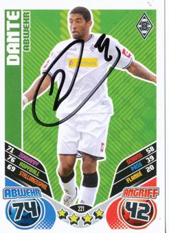 Dante  Borussia Mönchengladbach  2011/2012 Match Attax Card orig. signiert 