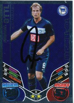 Andreas Ottl  Hertha BSC Berlin  2011/2012 Match Attax Card orig. signiert 