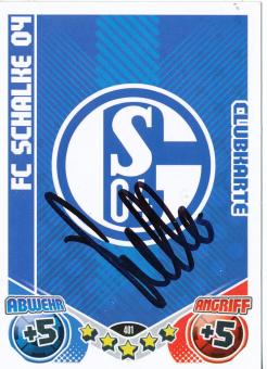 Jens Keller  FC Schalke 04  2011/2012 Match Attax Card orig. signiert 