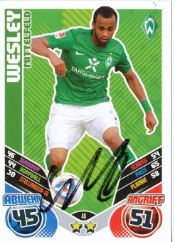 Wesley  SV Werder Bremen  2011/2012 Match Attax Card orig. signiert 