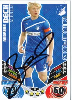 Andreas Beck  TSG 1899 Hoffenheim  2011/2012 Match Attax Card orig. signiert 