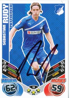Sebastian Rudy  TSG 1899 Hoffenheim  2011/2012 Match Attax Card orig. signiert 