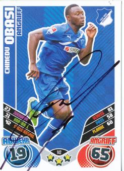 Chinedu Obasi  TSG 1899 Hoffenheim  2011/2012 Match Attax Card orig. signiert 