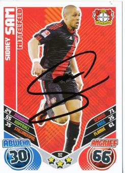 Sidney Sam  Bayer 04 Leverkusen  2011/2012 Match Attax Card orig. signiert 