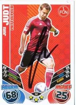 Juri Judt  FC Nürnberg  2011/2012 Match Attax Card orig. signiert 