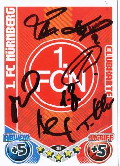 FC Nürnberg  2011/2012 Match Attax Card orig. signiert 