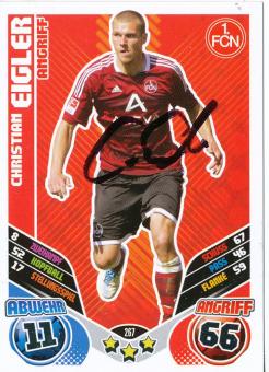 Christian Eigler  FC Nürnberg  2011/2012 Match Attax Card orig. signiert 