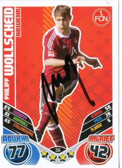 Philipp Wollscheid  FC Nürnberg  2011/2012 Match Attax Card orig. signiert 