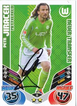 Petr Jiracek  VFL Wolfsburg  2011/2012 Match Attax Card orig. signiert 