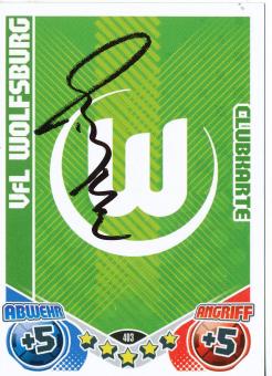 Felix Magath  VFL Wolfsburg  2011/2012 Match Attax Card orig. signiert 